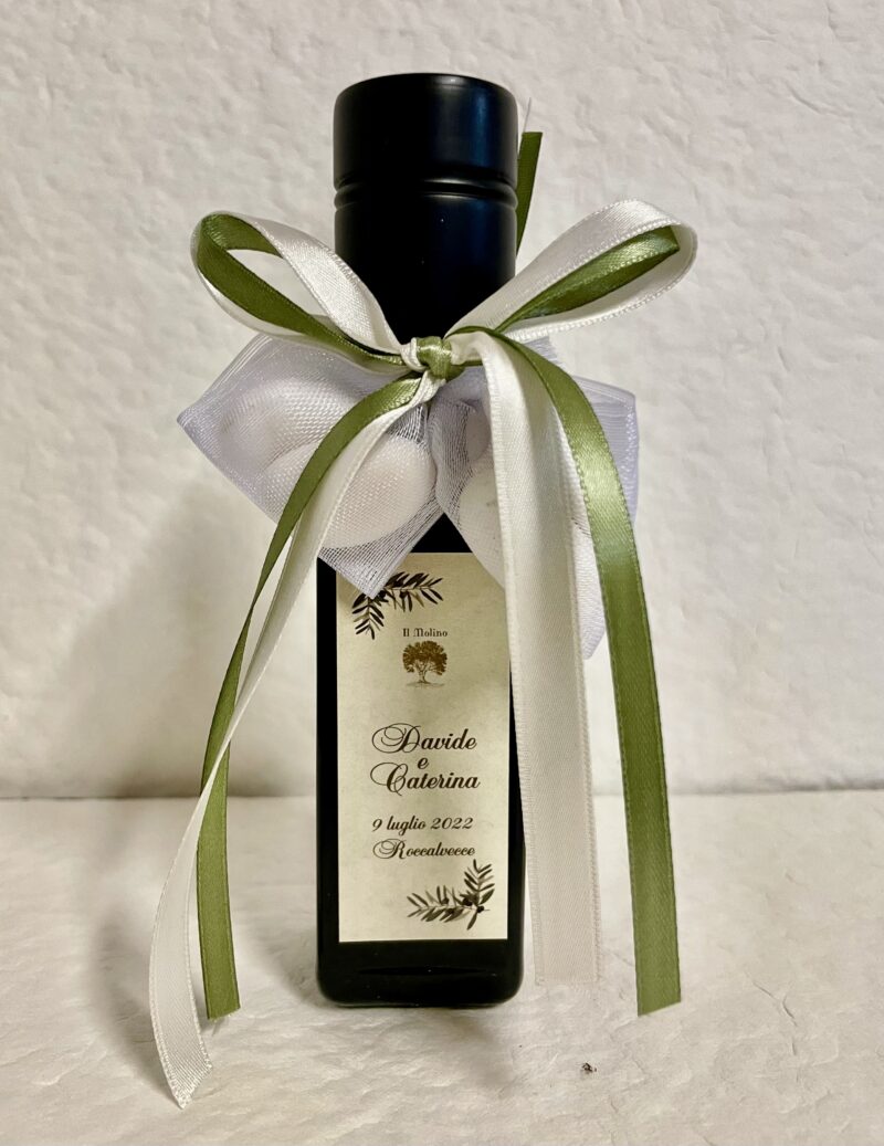Bomboniera regalo con olio evo bio